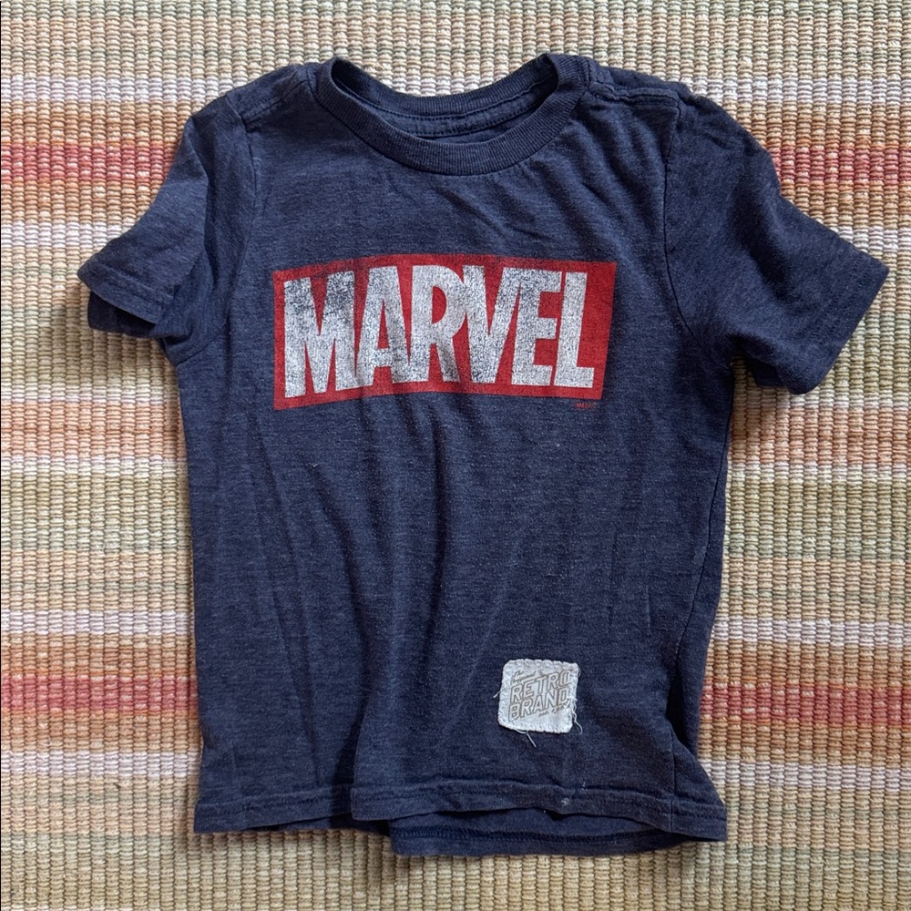 Marvel Kids Navy Graphic Tee